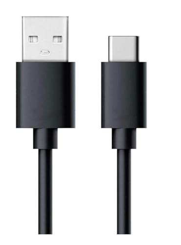 Image of Fast Type C Cable Compatible for Samsung Galaxy A31 /Samsung Galaxy M11, Samsung Galaxy A41, Samsung Galaxy M21Fast Charging Cable with 1 Meter Tyep -C Charging Sync Data Cable (2.4 Amp Black)