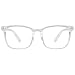 EYLRIM Square Frame Clear Lens Glasses Non Prescription Eyeglasses(A4 Transparent)
