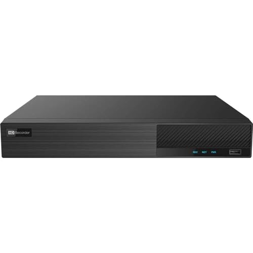 ENS Security Titanium ED9304H5NV-4P-3NB 4CH 4K NVR 4POE 40/40Mb Incoming Bandwidth HDMI/VGA Audio 1 SATA NDAA Compliant