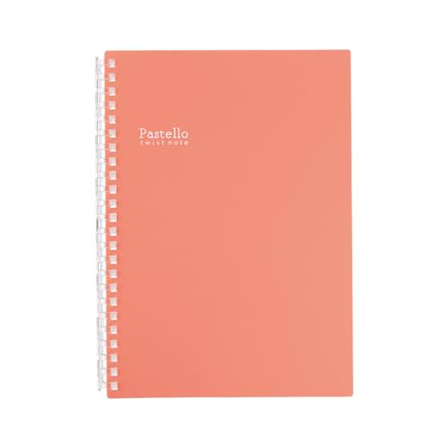Carnet de notes rechargeable LIHIT LAB. orange 21x16 cm journal ligné N1958-3
