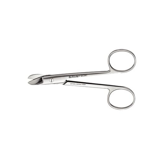 Hu-Friedy SCGC Crown and Gold Scissors, Curved
