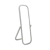 KIOALXZ Mini specchio per casa delle bambole, elegante specchio da , regalo, splendida aggiunta alla collezione di mobili per casa delle bambole, decorazioni , bianco , 13.1 cm