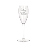 Wanapix | Copa de Plástico Personalizada | Copa de Cava grabada | 17 cl | Graduación
