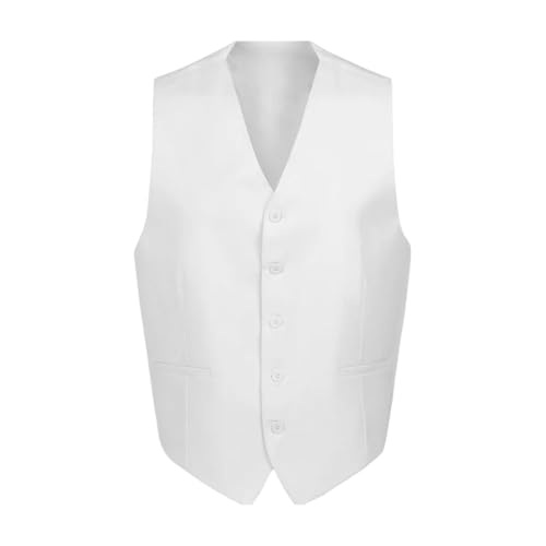 Men's Slim Fit Wool Blend Formal Waistcoat – Business Casual Suit Vest For Tuxedo Wedding & Office