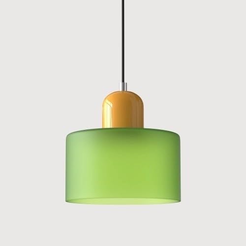 Petit lustre chambre chevet longue ligne avec éclairage atmosphère simple
