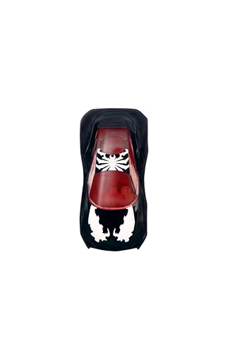 Image of Marvel Go Collection | Knight Speed | Venom | 1:64 Diecast Toy Car | Ages 3 and Up | Collect Them All, Black