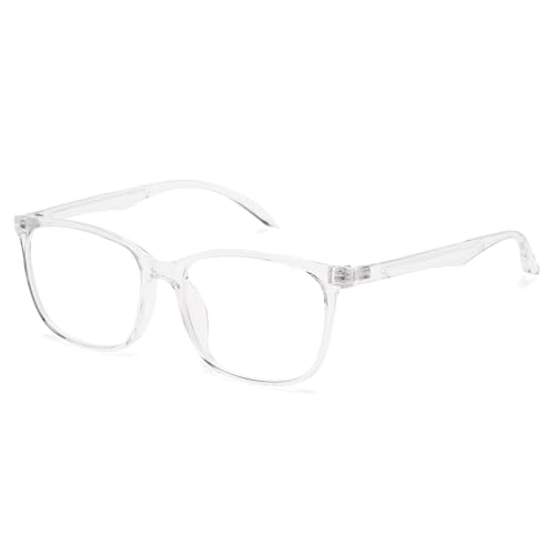 Image of Cyxus Blue Light Glasses for Men Women Reduce Eye Strain Square Frame | Eye Protection,UV Protection,Lightweight TR90 Frame,Ideal for Computer Screen Office Work