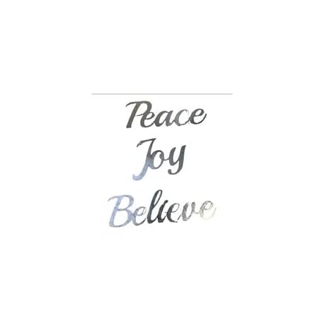 Crafter's Square Greenbrier Metal Holiday Christmas Wall Hanging Artwork Decor Plaques, 3...