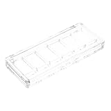 PACKOVE Lidschatten-palette Magnetischer Kosmetikspender Paletten-organizer Lidschattenpaletten Make-up-organizer-ständer Make-up-organizer Klar Boden-make-up-organizer Plastik Transparent