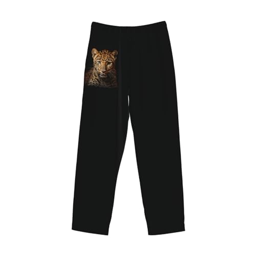 Pantalon de pyjama imprimé léopard pour vos soirées décontractées - 5