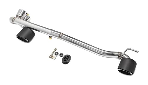 Tubo de escape de fibra de carbono para E90 325i con acabado deportivo de alta gama