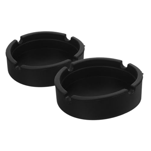 Ipetboom 2 Piezas Posavasos de Silicona Antideslizante para Botellas de Vino y Cerveza Soporte Estable para Mesa y Frigorífico de Base Protectora Resistente para Botellero y Vinoteca