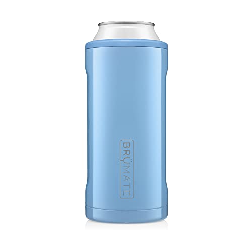 BrüMate Hopsulator Juggernaut Dosenkühler isoliert für 680 ml / 758 ml Dosen | Can Coozie isolierter Edelstahl-Getränkehalter für Bier, Tee und Energygetränke (Denim) Cover