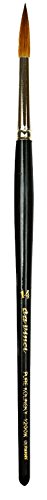 da Vinci Watercolor Series 1200k Maestro Paint Brush, Medium Needle Liner/Rigger Kolinsky Red Sable, Size 14