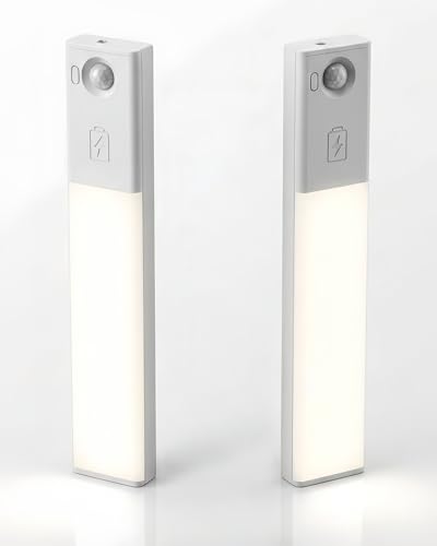 KaiwayInno ���񂩂񂹂񂳁[ ���C�g ���� �y2�{�Z�b�g�z�Z���T�[���C�g �y25cm/1200mAh��e��/3�F�����z USB�[�d�� �}�O�l�b�g ������ �y��ABS�� �N���[�[�b�g/�K�i/����/�L��/�L�b�`�� �l���Z���T�[�t�� ���i�K���� �h�� 