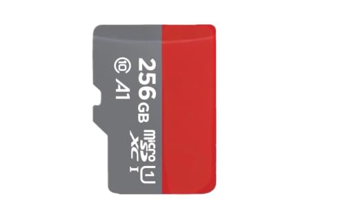 Image of 256GB microSDXC Memory Card, Class 10, U1, A1, High Speed up to 140MB /s