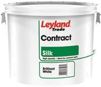 Leyland Trade Contract Silk - Brilliant White - 10L