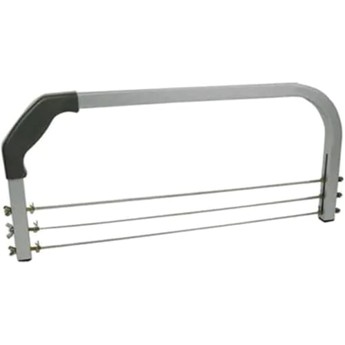 Cortador de tartas, acero inoxidable 304 para hornear, sierra grande para tartas, rebanador de pasteles, capa de pasteles, A