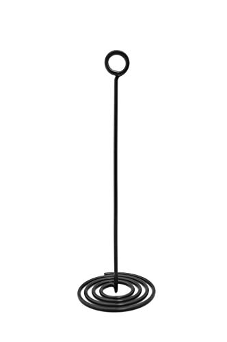 Image of American Metalcraft SNC1 3 inch Chrome Spiral Number Holder