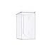 Hairnet Dispenser-Bulk Holds Individual hairnet Packages Single Compartment Top Loading,Bottom Dispensing Wall mounting or on Counter Clear PETG Plastic Dims: 3.92”L x 4.45”W x 7.98”H