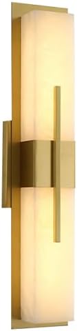 Flush Mounted Marble Copper Wall Light, Nordic Industrial Style Wall Lamp, Creative Personality Wall Sconce, Restaurant Balcony Entryway Wall Mounted Lighting Fixtures