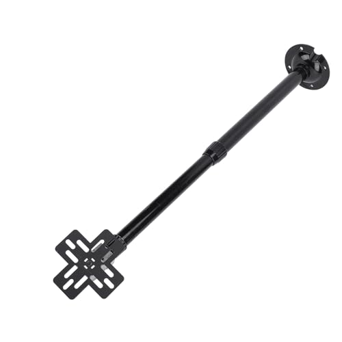 Design elegante: si fonde elegantemente con qualsiasi arredamento, aggiungendo un tocco di stile alla configurazione del proiettore. Lunghezza regolabile e design elegante lo rendono una scelta versatile ed estetica per i proiettori di montaggio.