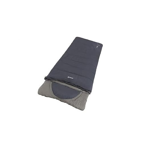 Outwell Contour Lux Deep Blue Crem.Izq Uni Erwachsene Schlafsack, Blau, Einheitsgröße