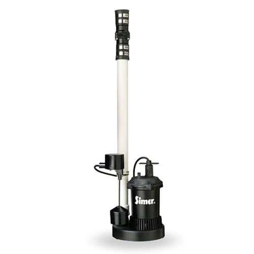 Simer 2944RP 1/2 HP Quick Install Sump Pump