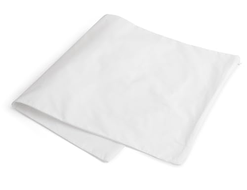 Mediflow Anti-Allergen-Kissenbezug – 100% Baumwolle, beruhigender Schutz für empfindliche Haut, hochwertiges Aegis-Finish und Oeko-Tex, Weiß (50 x...