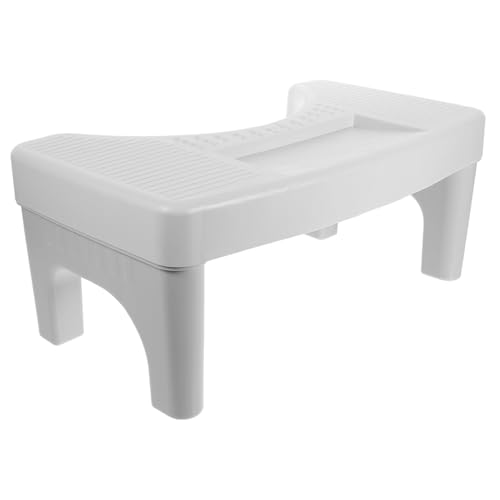 DECORNIJIA トイレ踏み台 大人用 強耐荷重 製 滑り止め付き 健康的な姿勢サポート バスルーム用シンプル設計