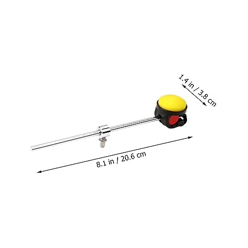 Martillo para pedal de bombo Hemoton sustituto ligero y portátil miniatura 2