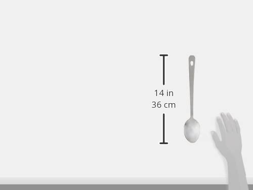 IBILI 710600 Serving Spoon 34 cm of Stainless Steel, Silver, 34 x 5 x 2 cm