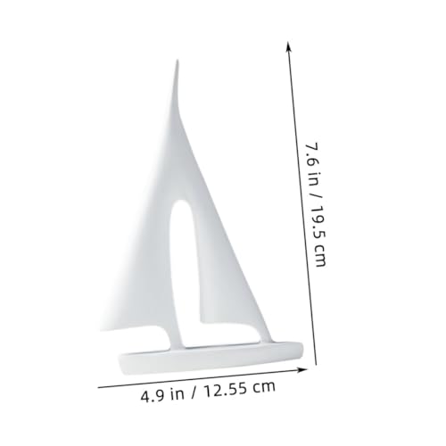 Maquette de bateau en résine au style simple pour décoration de salon et bureau