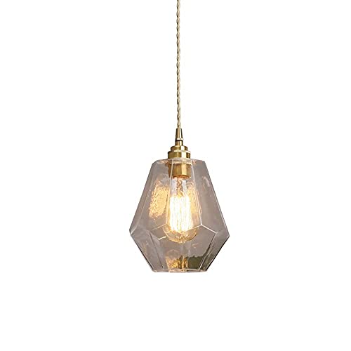 Candelabro de vidrio hexagonal para iluminar tu mesa de comedor nórdica 2