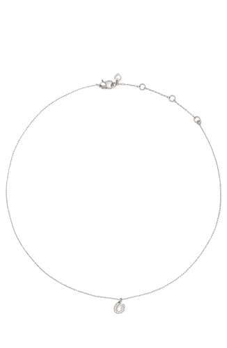 kate spade new york Womens Lucky You Pendant Clear/Silver One size