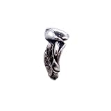 Spoon Ring Calla Lily Made of Unique Floral Spoon, Sterling Silver Calla Ring