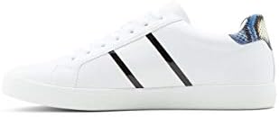 ALDO Men's Cowien Sneaker, White/Snake, 10.5