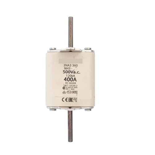 Fusible 3NA3360 400A 500V NH3 pour armoire de distribution électrique