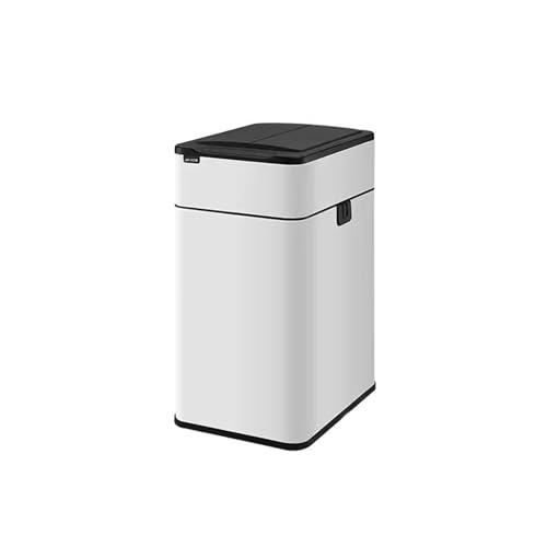 Caneca de basura inteligente con sensor 20 L blanca miniatura 1