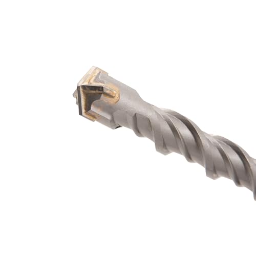 Image of TAPARIA 24mm Cross Point Tip SDS Plus Hammer Drill Bit for Concrete /Masonry Drilling (HDC 24310, 24x250x310 mm)-Home, DIY, Professional, Construction, Brick, Wall-Drilling