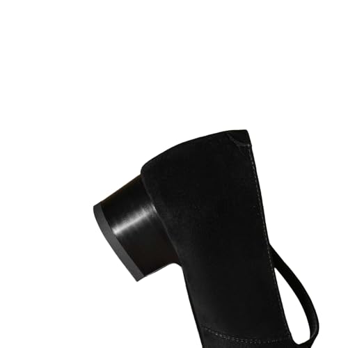 TinaCus Handmade Women's Suede Leather Floral Square Toe Lightweight Mary Jane Shoes3