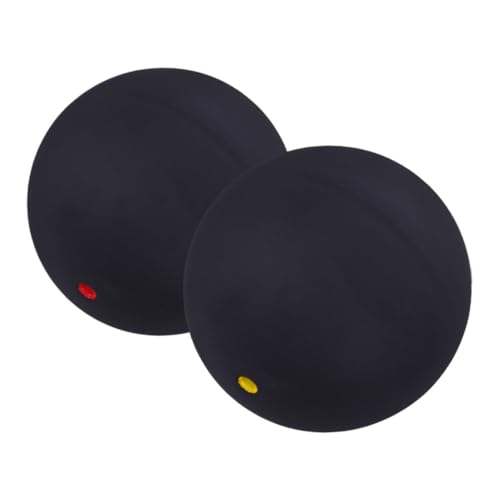 GANAZONO 2pcs Durable Single Dot Rubber Balls for Reaction Training Enhance Bounce Control and Precision for Athletes Optimized for Performance and Technique