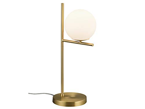 Include 1 LED E14 da 6 Watt, 470 lumen e 3000 Kelvin con luce bianca calda, dimmerabile in 3 livelli.