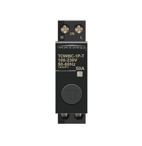 Interrupteur intelligent rail DIN 50A avec commande à distance 18mm - 2