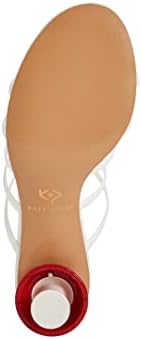 Katy Perry Women's The Cremini Sandal Heeled, Optic White, 11 | Image 3