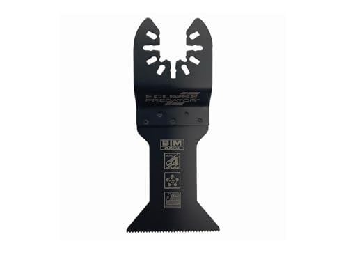 Eclipse Professional Tools EC-MB4555WM 45mm x 55mm Bimetal Plunge Cut Oscillating Blade (Pack of 5), Black