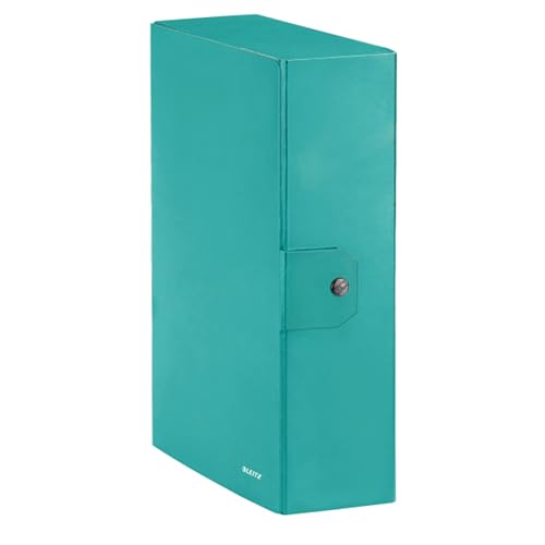 Leitz - Scatola portadocumenti con chiusura a bottone, Cartella progetti