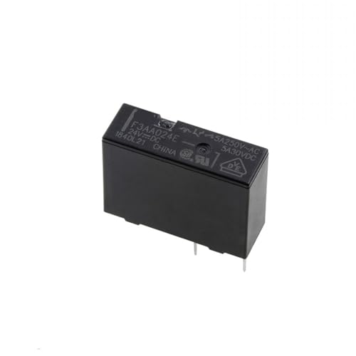 Relais de puissance F3AA005E 5V mini relais 4 broches pour circuit imprimé
