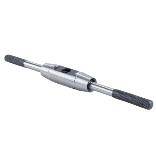 Durlo Verstellbarer Gewindebohrergriff, Handgewindebohrerhalter, für die Reparatur durch Maschinisten, Druckgussgehäuse(M1 bis M8)