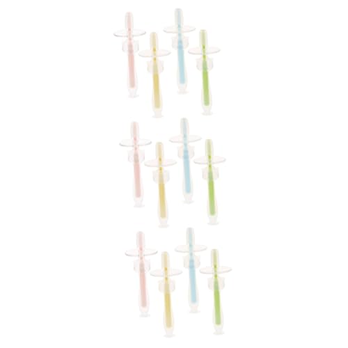 Brosse à dents pour les doigts en silicone VICASKY pour le rituel du coucher des enfants